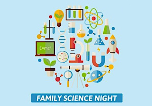 Family Science Night graphic