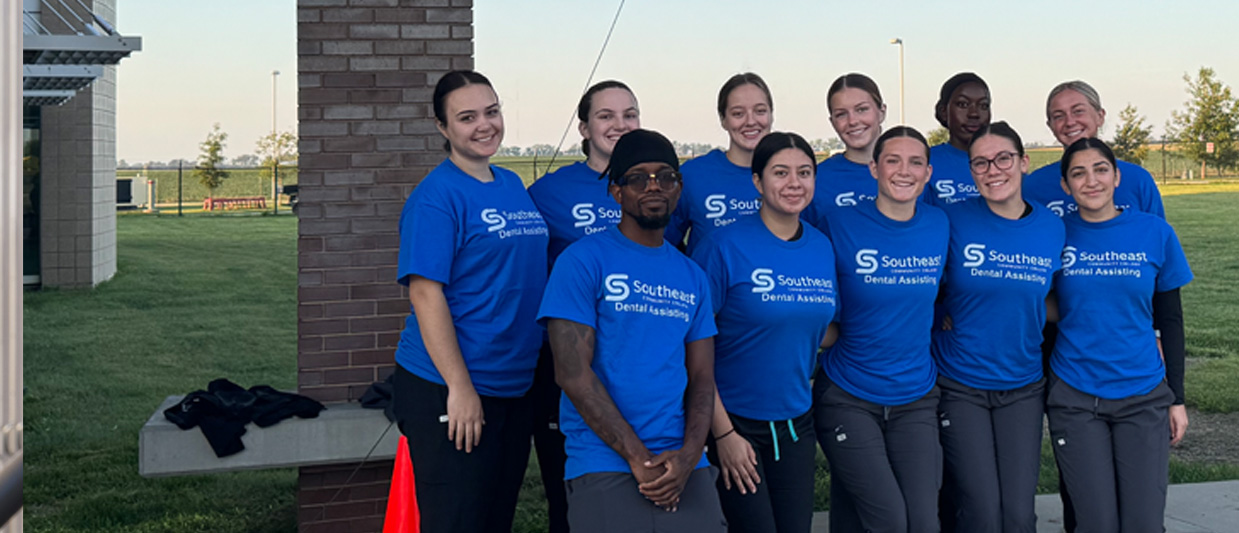 SCC dental assisting students