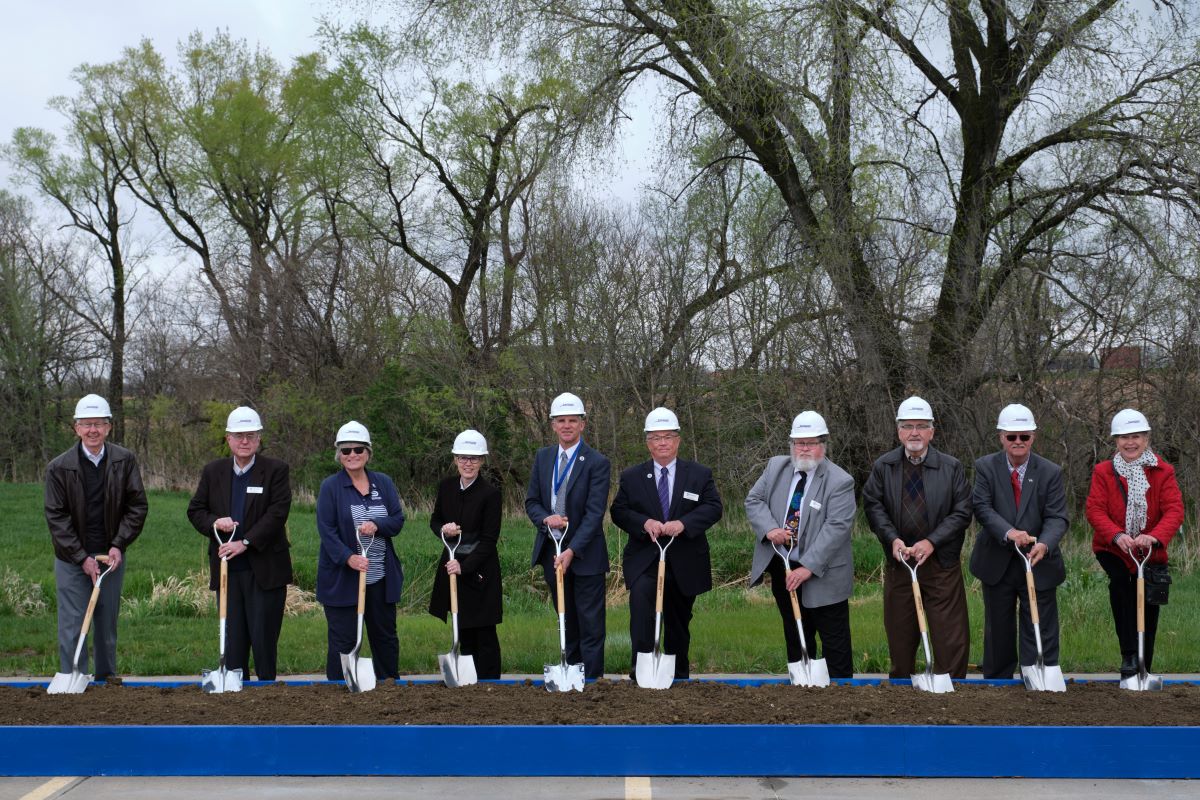 groundbreaking for new residence